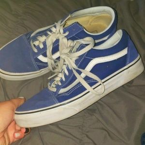 Blue Old Skool Vans